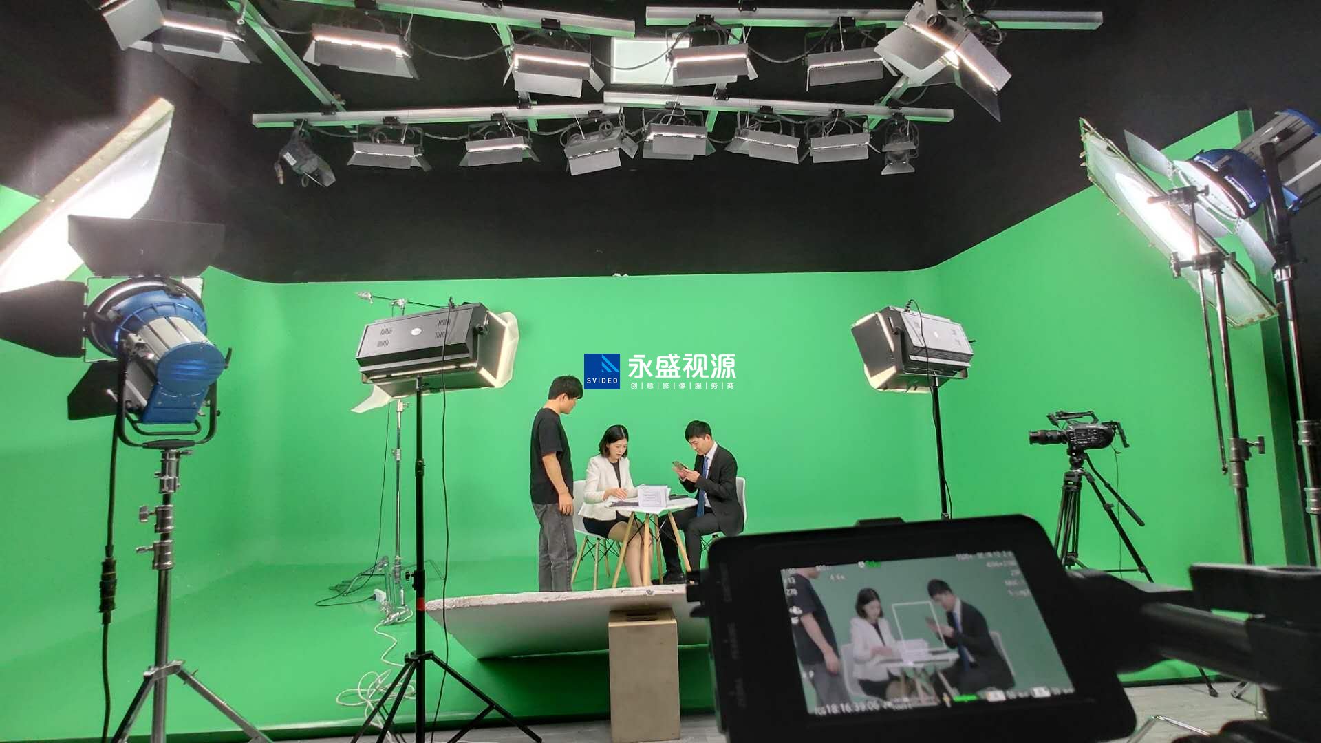 中国人保企业宣传片现场拍摄花絮镜头